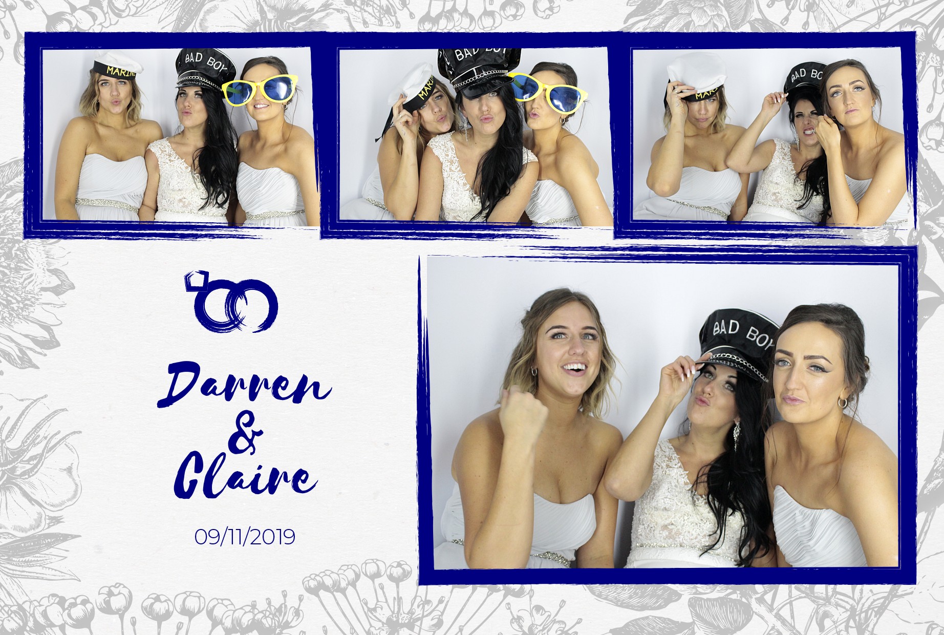 Darren and Claire’s Wedding  | View more photos from the event at gallery.myphotoboothexperience.co.uk/u/MyPhotoBoothExperienceLtd/Darren-and-Claire’s-Wedding